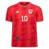 Virallinen Fanipaita Wales RAMSEY 10 Kotipelipaita MM-Kisat 2022 - Miesten